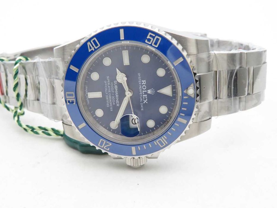 Rolex Submariner 116619LB „Smurf" 40mm – Син циферблат, керамичен безел, автоматичен – QC снимки