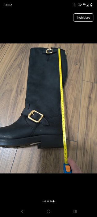 Cizme de piele naturală