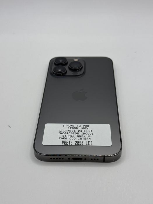 Magazin vinde iphone 13 pro 128gb 100% Grad C+ Garantie 24 luni