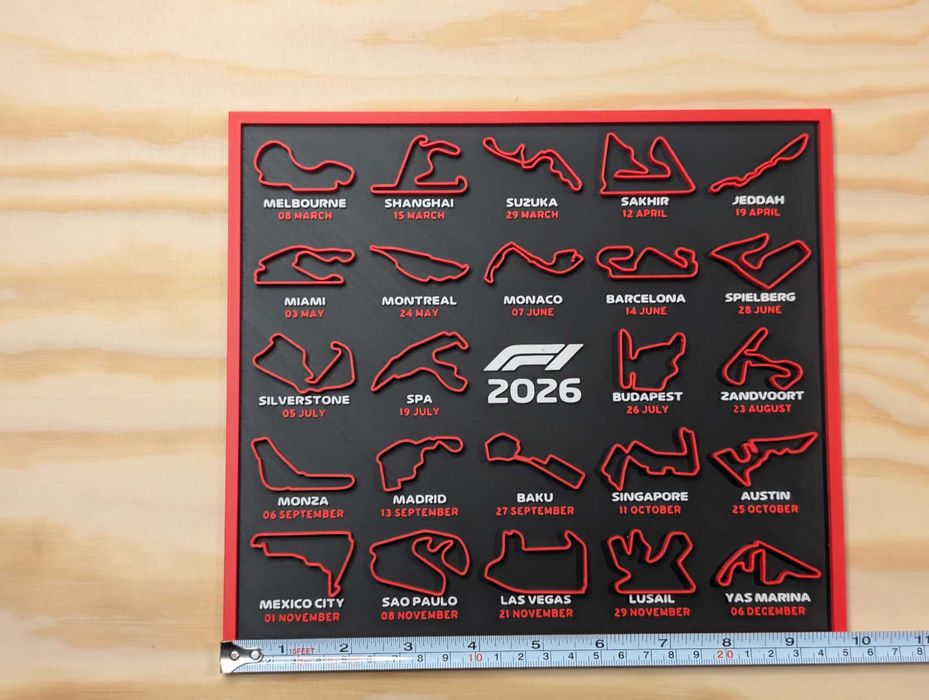 Calendar Formula 1 F1 2026