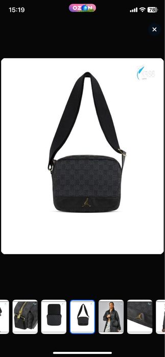 Jordan сумка через плечо барсетка