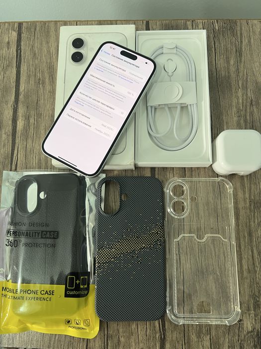 Как новый Apple iPhone 16 128GB Sim Battery 100%