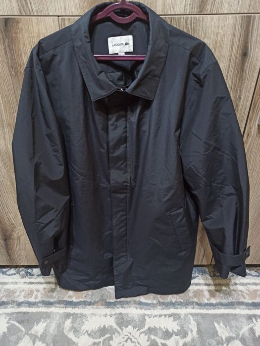 Мужской тренч плащ Lacoste