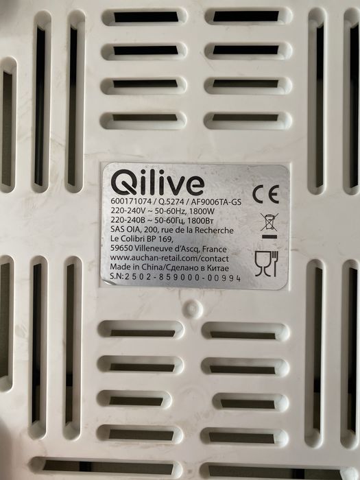 Air Fryer Qilive