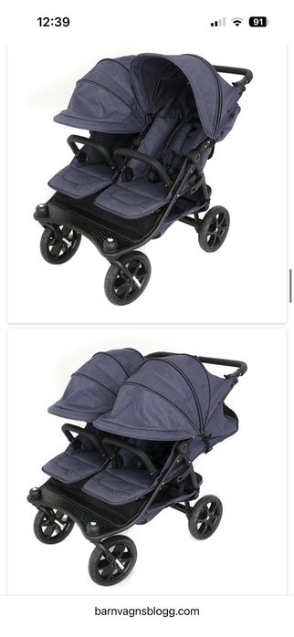 Carucior dublu ideal pt gemeni