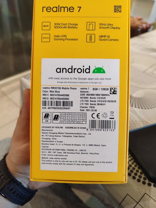 Телефон Realme 7