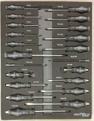 Количка с инструменти 7 чекмеджета KrafTWelle