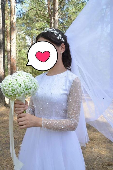 свадебное платье 45 000