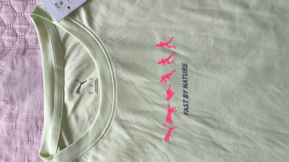 Тениска Puma Run Slogan Graphic Tee
