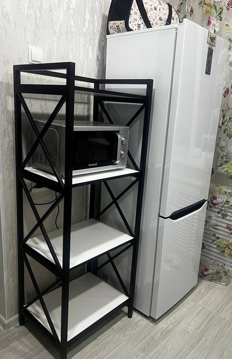 Лофт этажерка | стеллаж для кухни