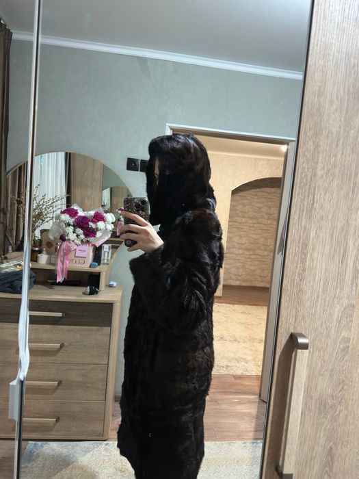 Шуба норковая б/у