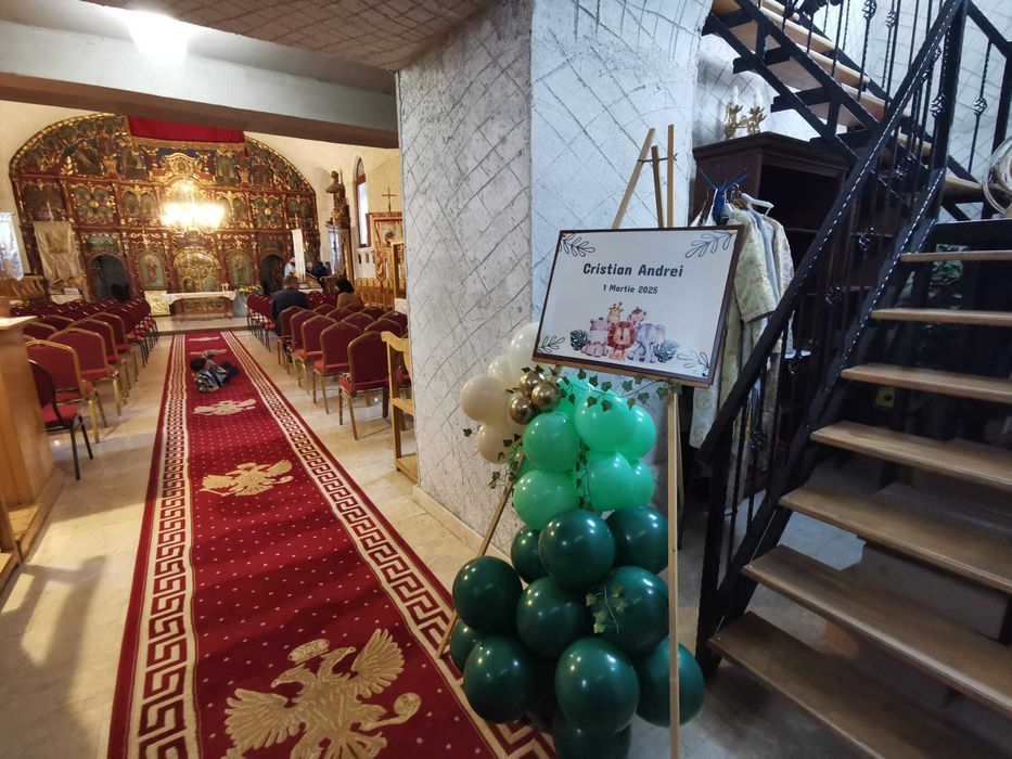 Cabina foto Timisoara, baloane de sapun cu fum, arcade din baloane