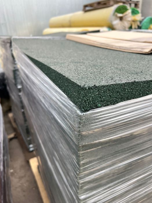 Резиновые плитки тартан