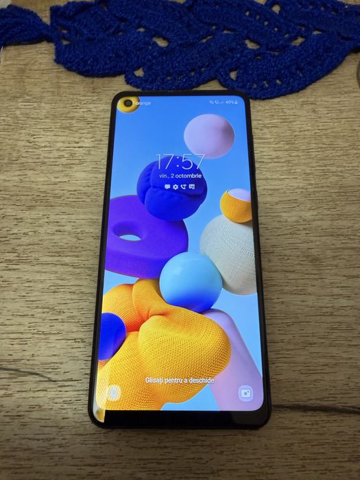 Samsung Galaxy A21s, Dual SIM, 32GB, 3GB RAM, 4G, Black