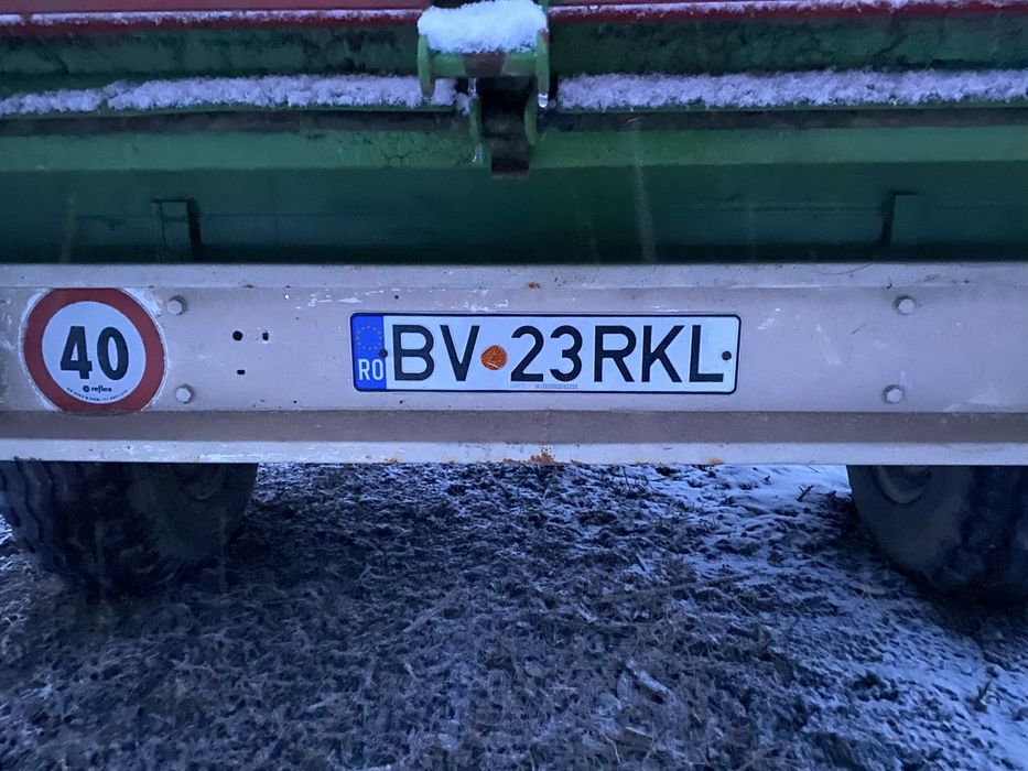 Remorca 6 t  cu acte