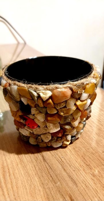 Ghiveci mic pentru flori hand made