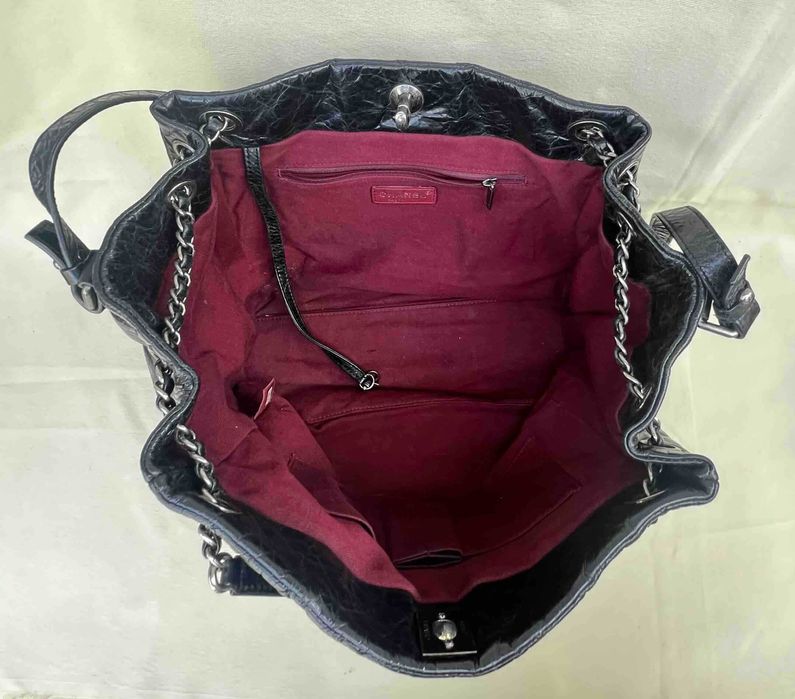 CHANEL Superba Geanta Umar/Tip Postas Tote Piele Vintage