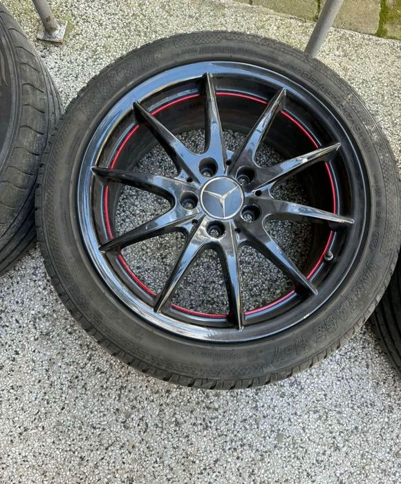 Продавам комплект 17” алуминиеви джанти с летни гуми Westlake H7 225/45 ZR17 94W XL.