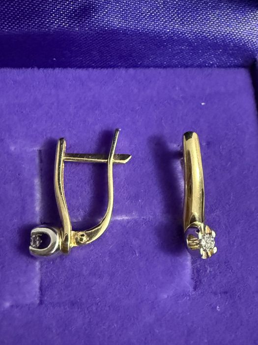 Бриллиантовые серьги