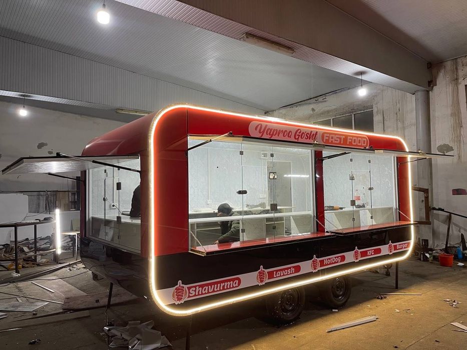 Кредит ва нахт, фудтрак, кучма дукон, бутка , foodtruck