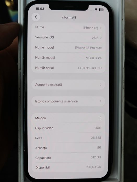Iphone 12 ProMax 512gb Neverlock gen Samsung Huawei Honor Oppo Xiaomi etc