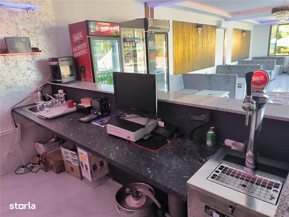 Afacere La Cheie – Cafenea & Bar + Spalatorie Auto Self-Service,Clejan