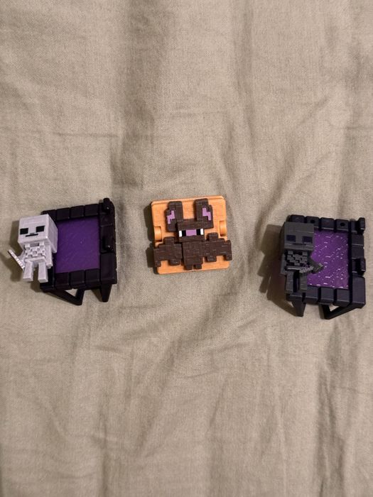 фигурки minecraft kinder joy