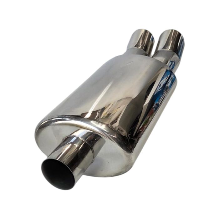 Tobe sport cu 2 iesiri cu silencer ridicate