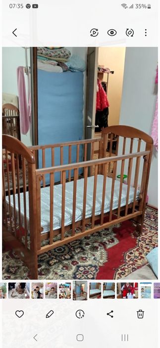 Продаётся детский манеж кровать