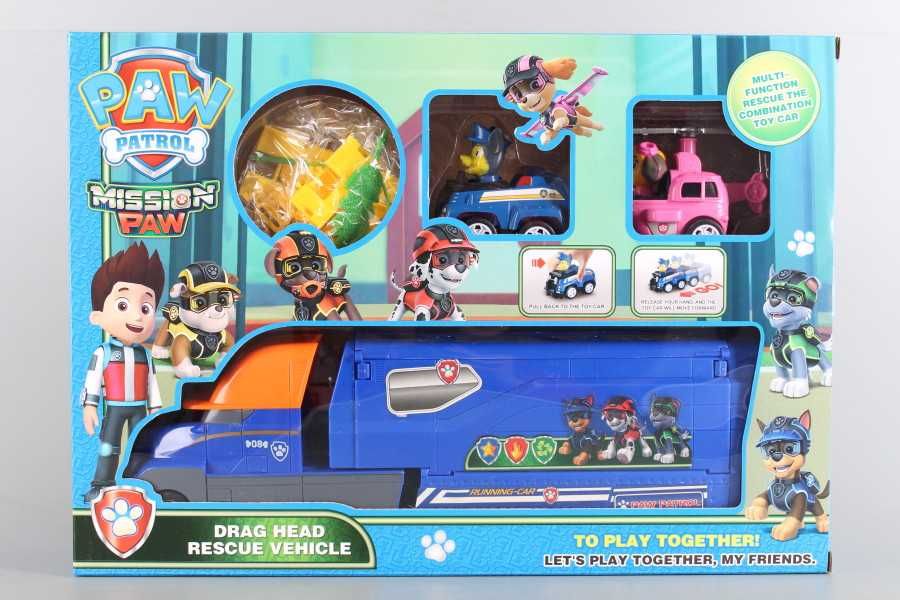 Комплект камион с герой пес патрул