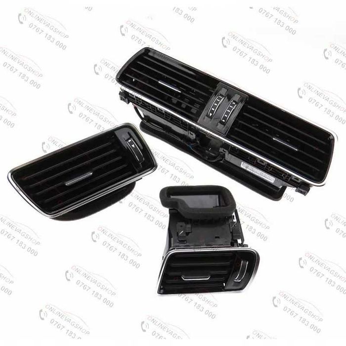 Grile ventilatie bord iluminate Volkswagen Passat B6, CC, B7