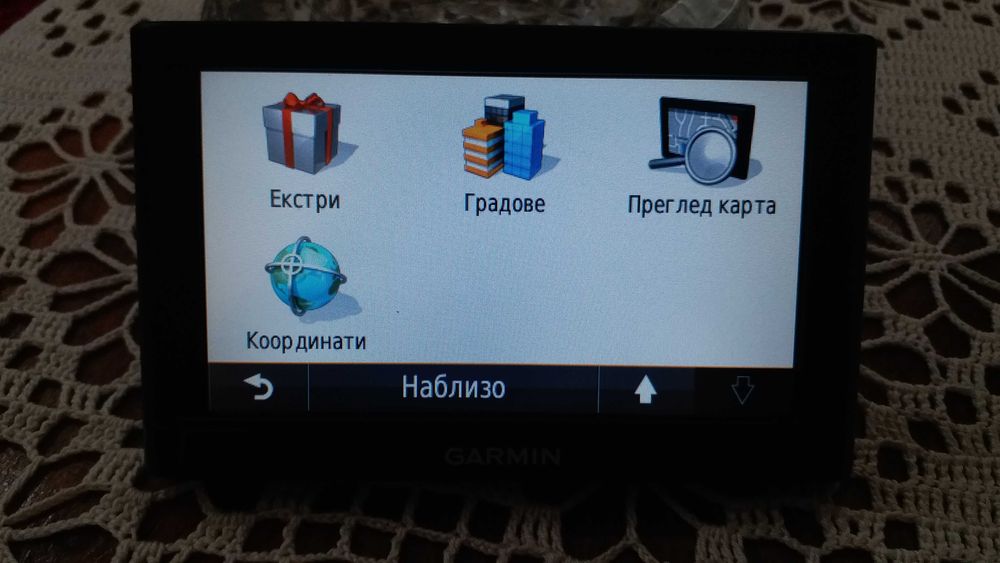 Навигация Гармин