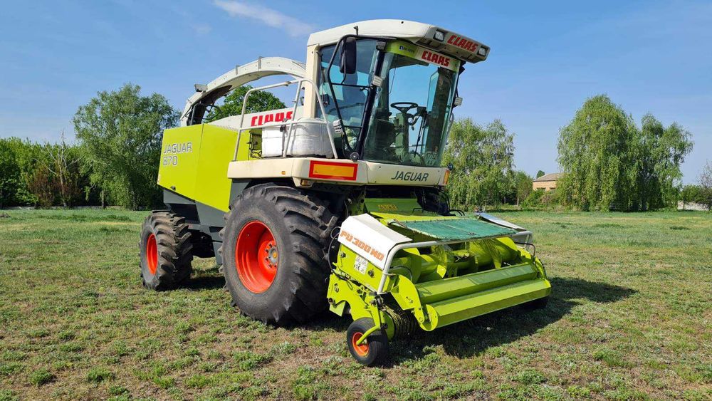 2001 va 2005 yil Claas Jaguar 870 kombaynlari Ukraina'dan