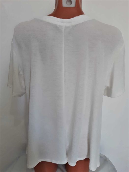 bluza alba zara, marima L