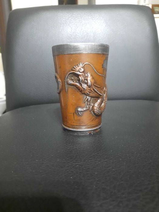 Cana ceai bronz China - 1800