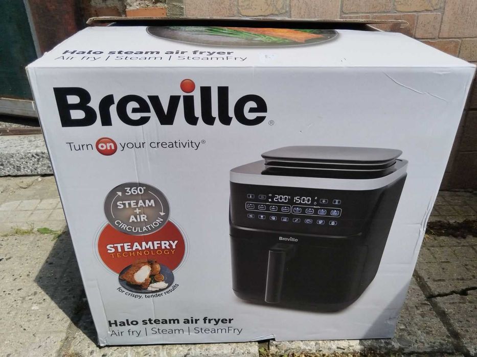 Нов Еър Фраяр с Фурна, Грил и Готвене на Пара  Breville 7 Литра