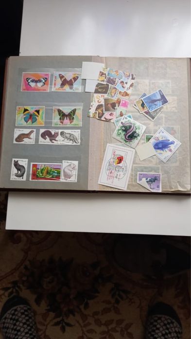 Почтовые марки СССР с альбомом