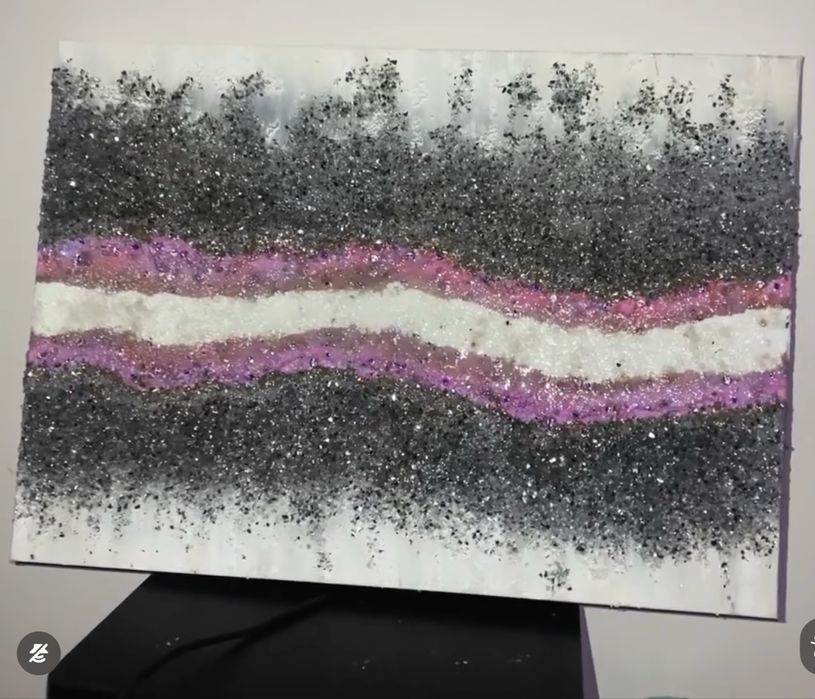 Картина - блестяща с епоксидна смола