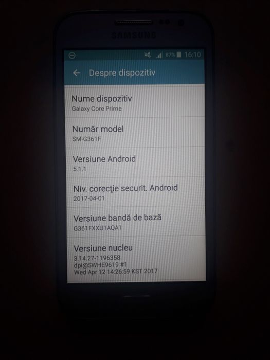 Telefon Samsung SM-G361F (2017)