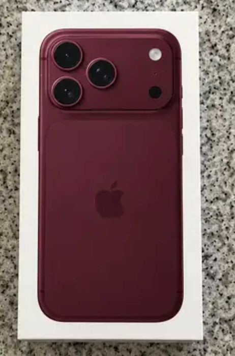 iphone 18 pro max 256GB + 512GB Burgundy, sigilat, cu factură garanție