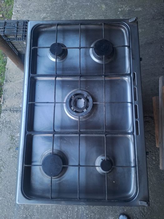 Aragaz inox profesional 5 ochiuri