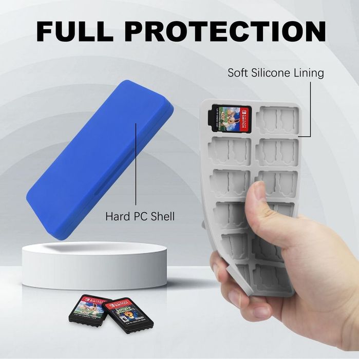 Cutie carduri Nintendo Switch 24 jocuri + microSD*