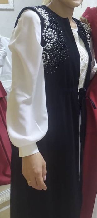 Қазақи көйлек камзолмен