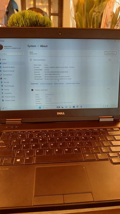 Laptop dell latitude e5440 procesor i5 pro