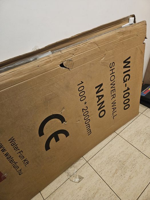 Paravan nou cabină duș