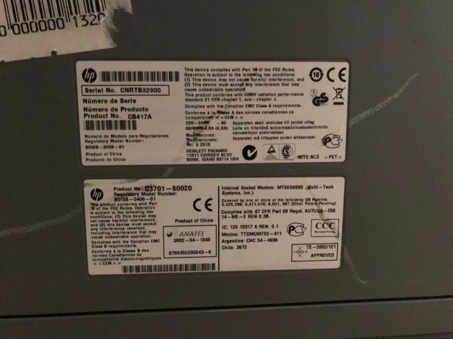 МФУ HP LaserJet M3027x (CB417A)