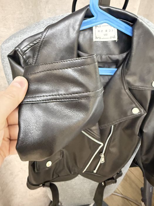 Детская куртка эко кожа