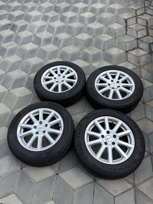 Jante Orig”Autec R16(5x112)~Vw Passat/Audi A3/A4/A6/Seat/Skoda Octavia 4/Anv 2025~Senzori Presiune~