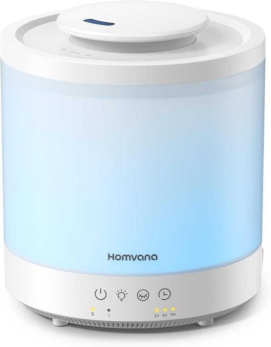 Homvana овлажнител, дифузер и LED нощна лампа