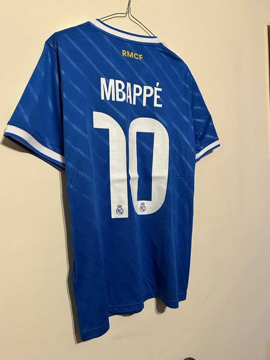 Тениска на Real Madrid с Mbappe и баджове на Шампионска Лига! - НОВА!